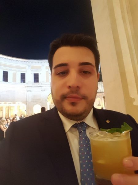 Provando il "Testa Dura", cocktail vincitore del Premio Strega Mixology 2018.